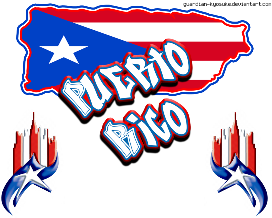 900x720 Puerto Rico Flag Drawings