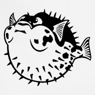 190x190 Puffer Fish Animal Apron Spreadshirt