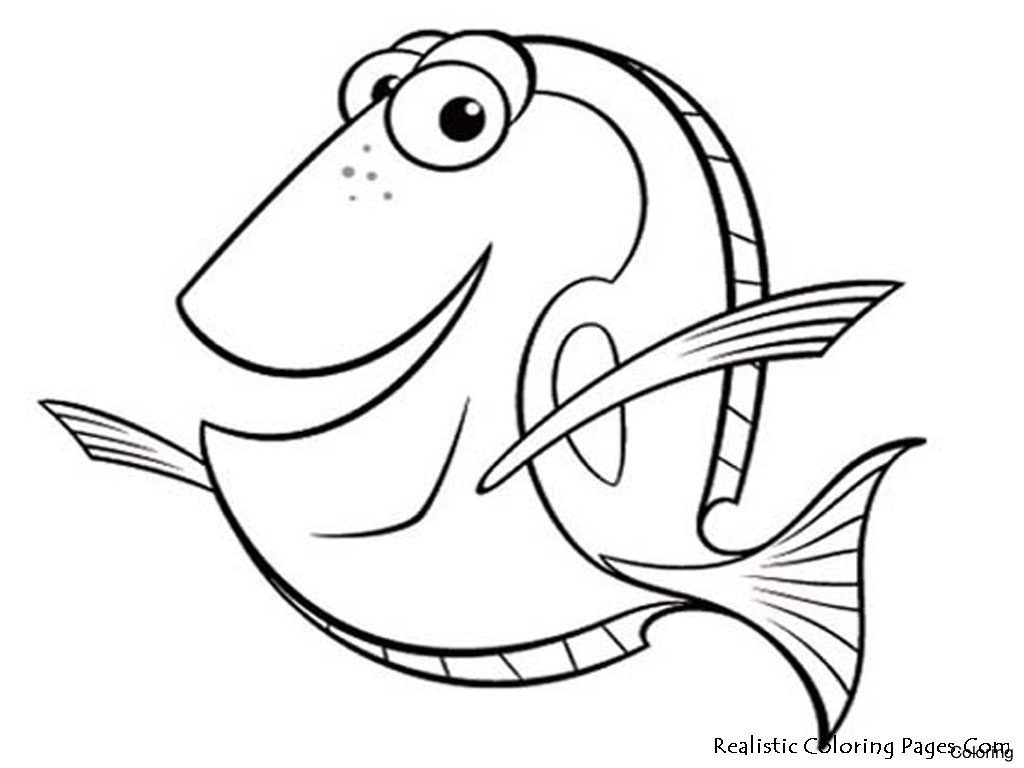 1024x768 Coloring Puffer Fish Coloring