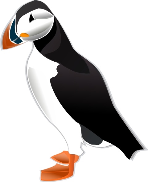 480x593 Puffin Md Clip Art Free Vector In Open Office Drawing