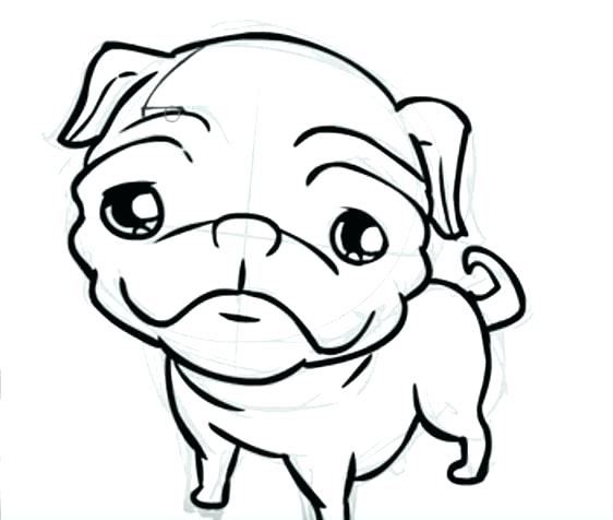 562x476 How To Draw A Pug Step