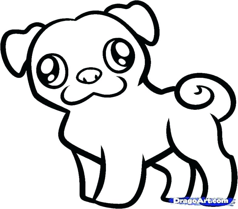 784x687 Pug Coloring Pages For Pug Coloring Pages To Print Cute Colouring
