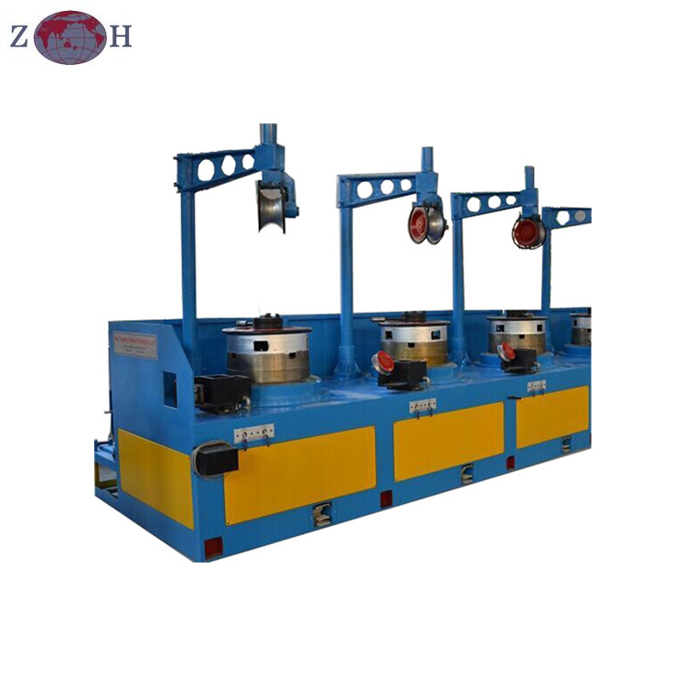 750x750 high speed pulley type wire drawing machine for nails