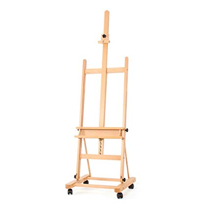425x425 easels rotation with pulley beech wood sketchpad