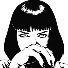 Pulp Fiction Drawing | Free download on ClipArtMag