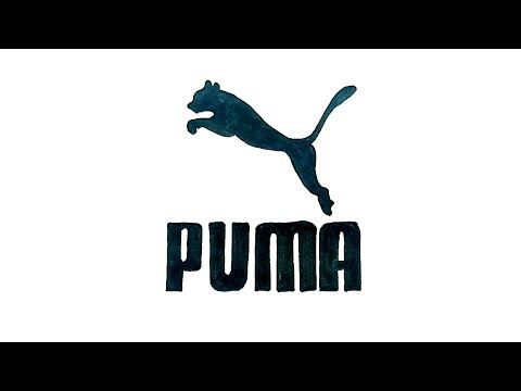 480x360 How To Draw The Puma Logo How To Draw Stuff In Drawings
