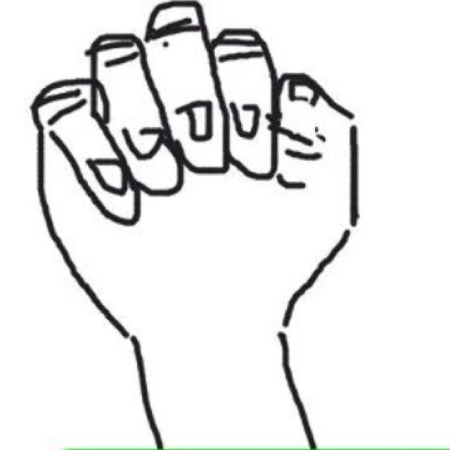 640x640 Fist Pump! Drawings