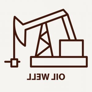 300x300 Stock Photo Woodcut Style Image Of An Oil Industry Oil Well