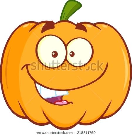 450x461 Halloween Pumpkin Cartoon A Creepy Scarecrow Made Of A Pile