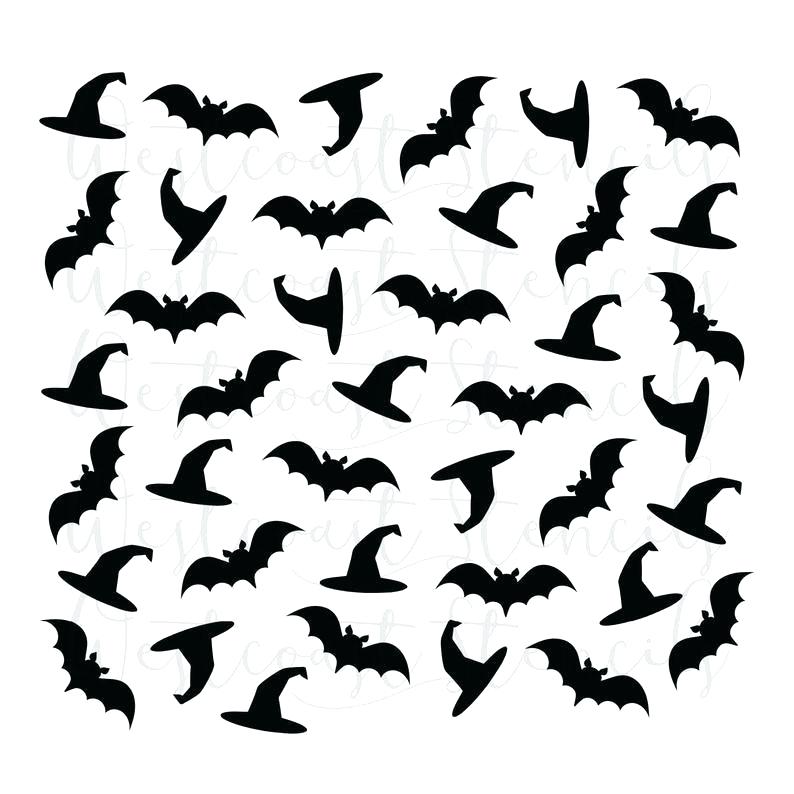 794x794 Stencils Of Bats Pumpkin Designs Bats