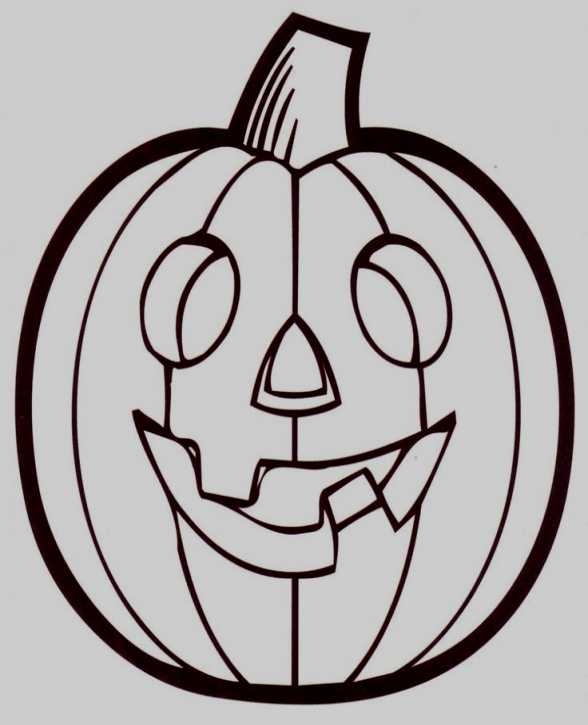 588x725 Halloween Coloring Pages Jack O Lantern Halloween Pumpkin Drawing