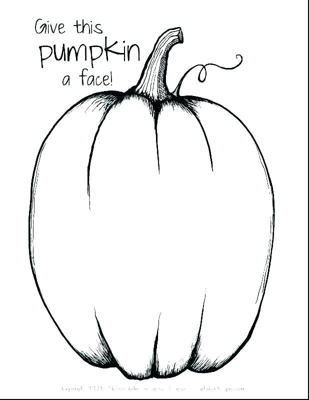 618x800 Blank Pumpkin Luxury Ideas Blank Pumpkin Coloring