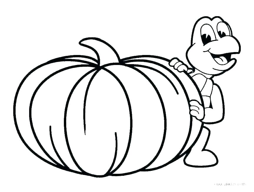863x653 Pumpkin Coloring Pages To Print