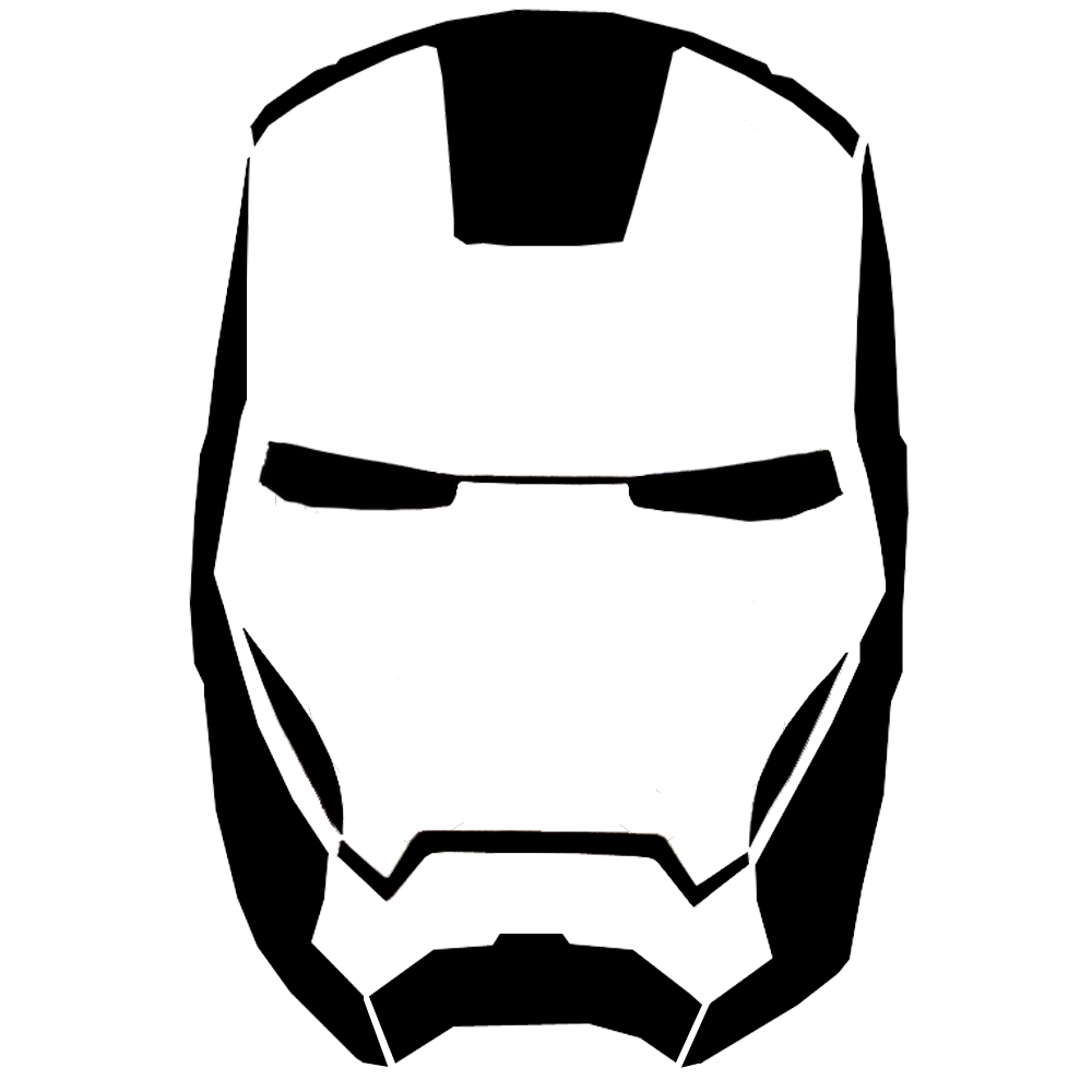 1000x1000 Iron Man Pumpkin Stencil Pattern Enblow