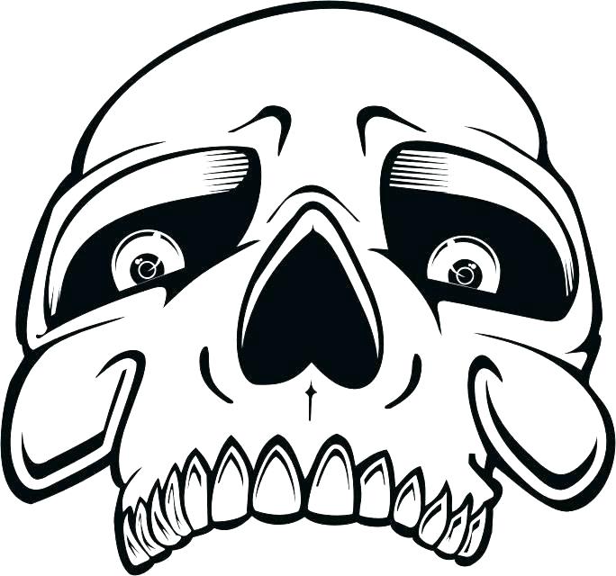 684x640 Sugar Skull Pumpkin Carving Printable Patterns