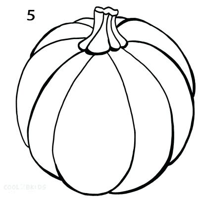 400x400 Drawn Pumpkin Drawing