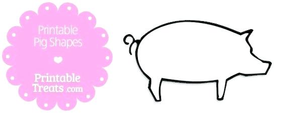 610x229 Pig Template Animal Templates Free Premium Stencil Peppa Pumpkin