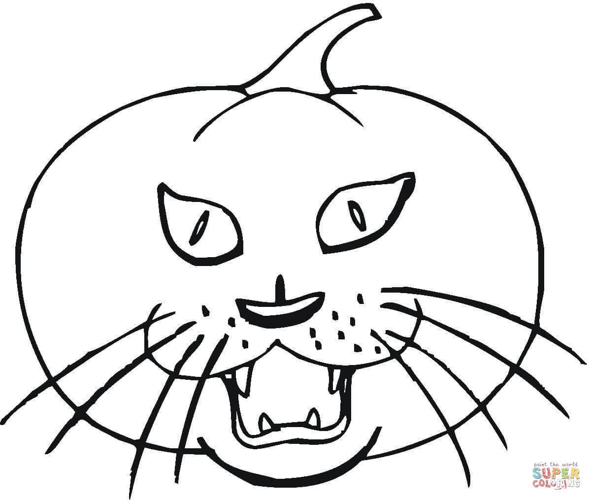 1200x1015 Pumpkin Faces Coloring Pages