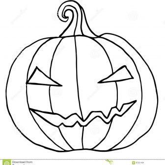 336x336 Pumpkin Coloring