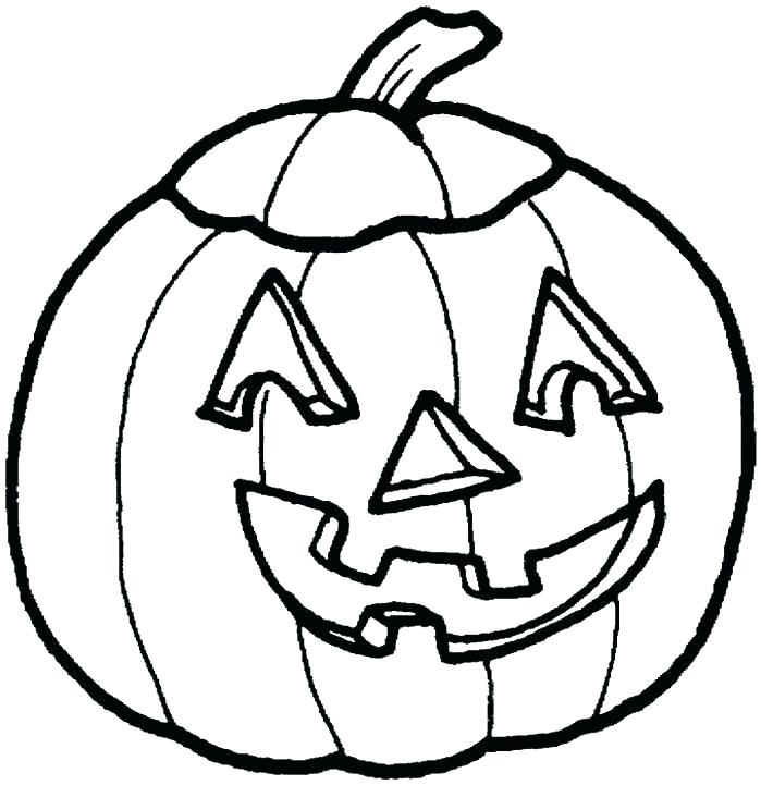699x721 Pumpkin Patch Coloring Pages Preschool Drawing For Kids At Free