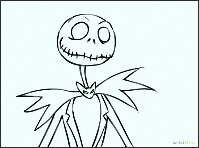 643x477 Jack The Pumpkin King Drawings Xjdcr Unique Drawn Sleleton Jack