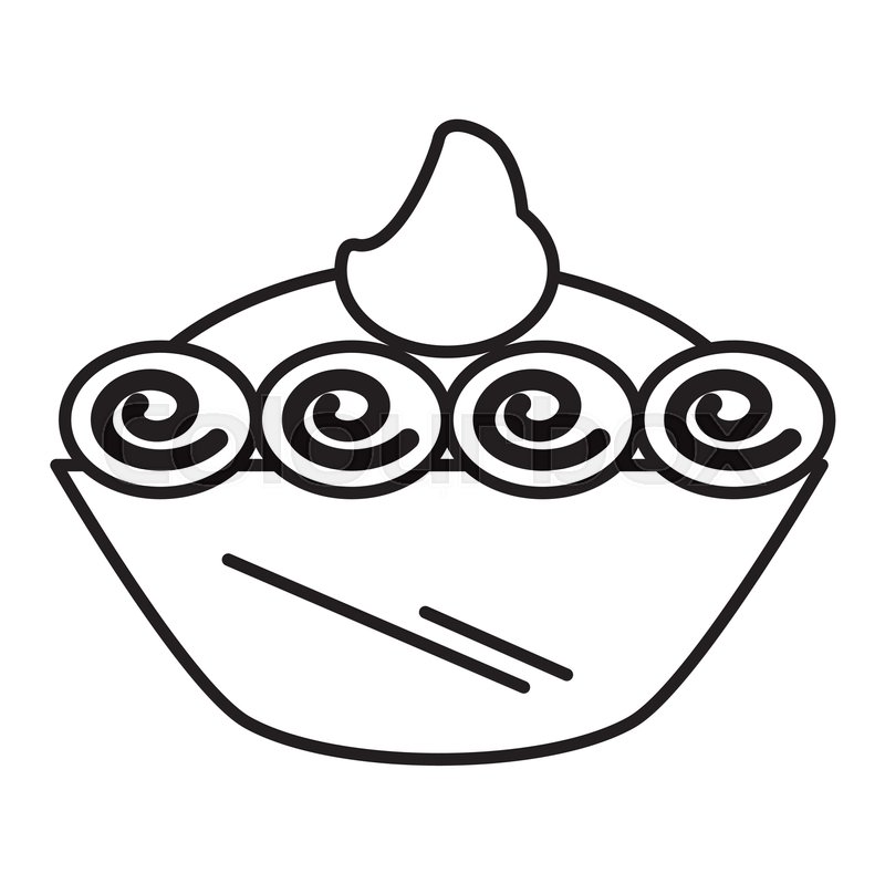 800x799 Delicious Pumpkin Pie Icon Vector Stock Vector Colourbox