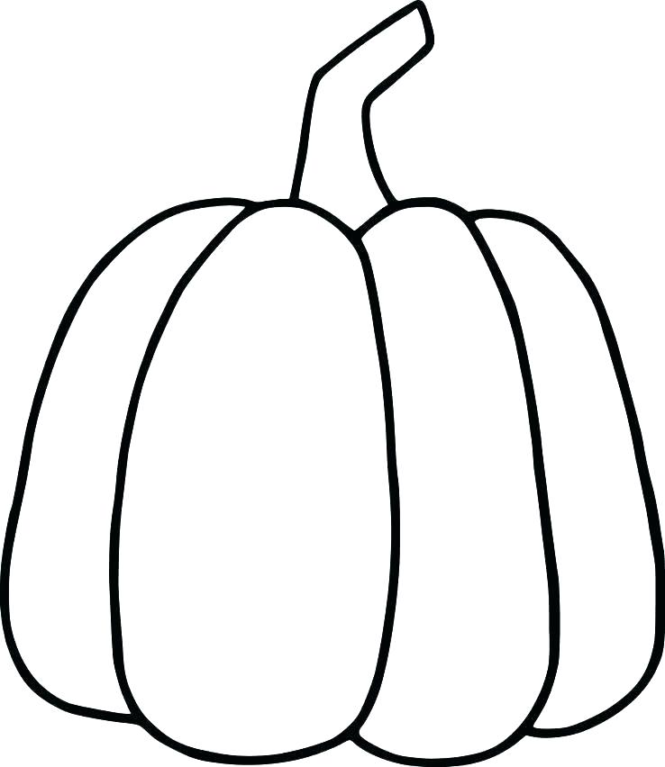 738x852 Pumpkin Outline Template Pumpkin Templates To Print Scary Carving