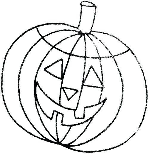 500x517 Walking Cat Pumpkin Stencil Template Of Printable Faces Spooky