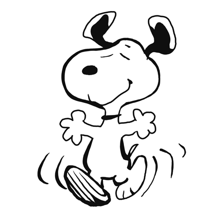 450x450 How To Draw Snoopy From Peanuts Charlie Brown With Drawing Steps