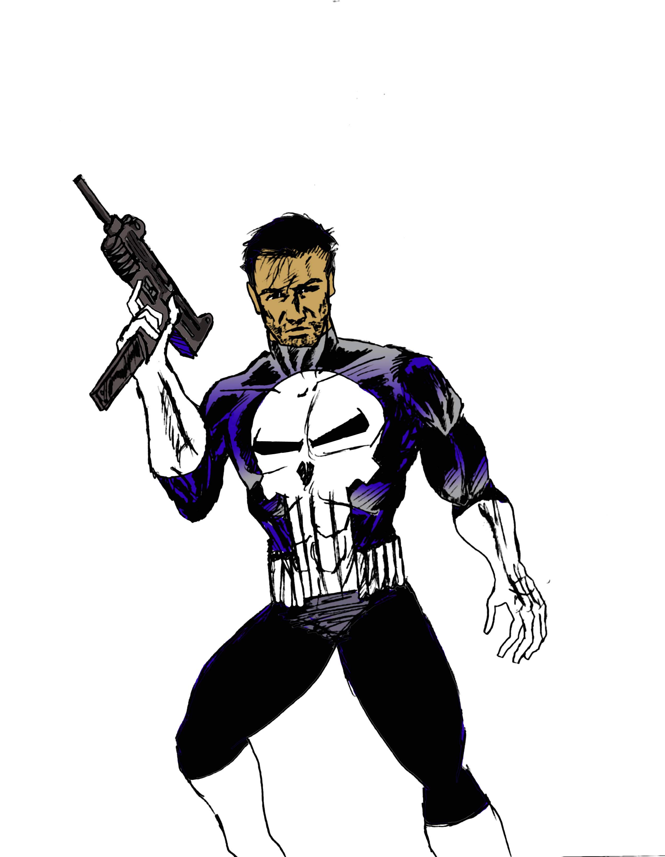 2544x3280 The Punisher Argo City Comics