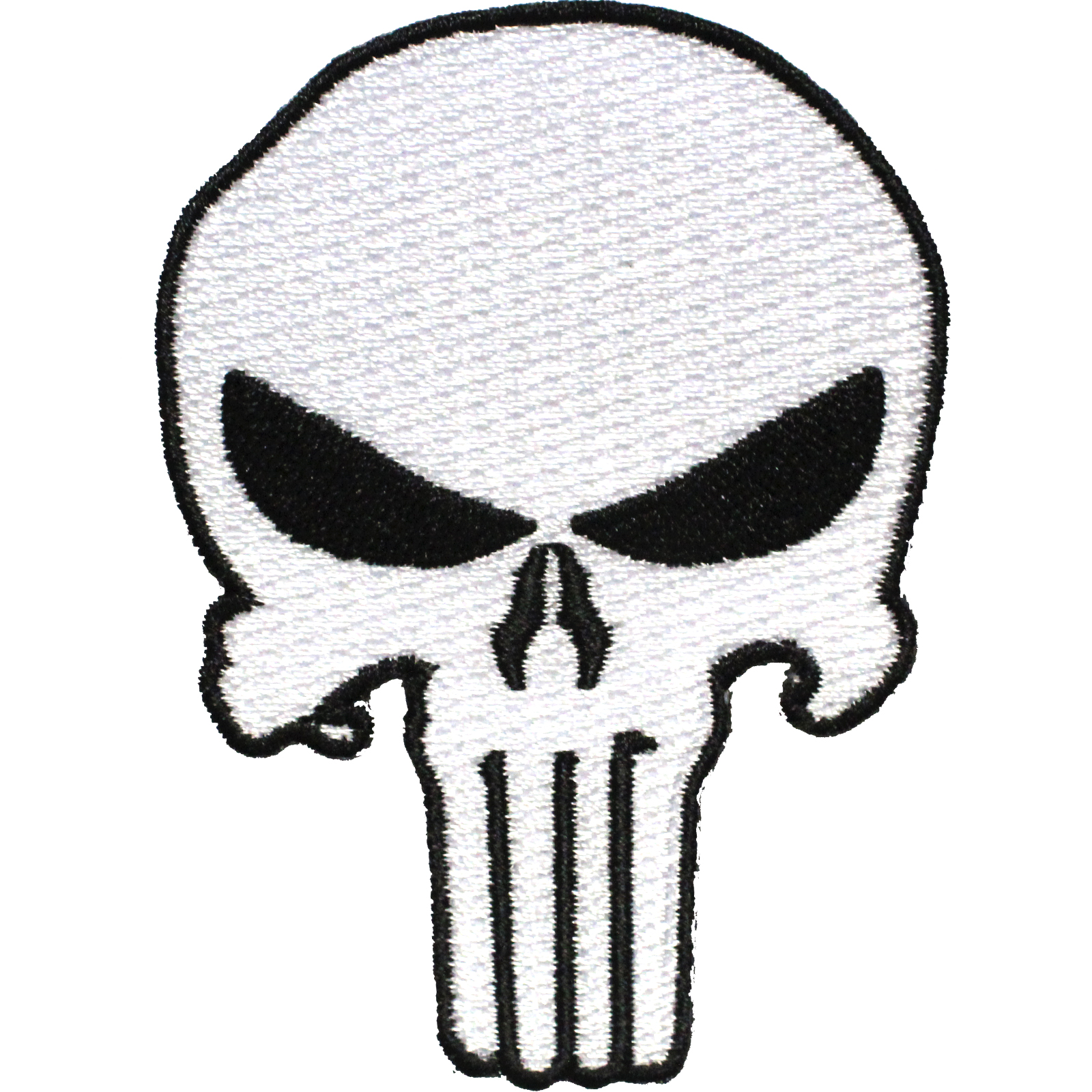1600x1600 Official Marvel Comics The Punisher Skull Logo Iron On Applique