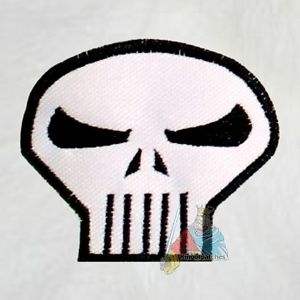 300x300 The Punisher Skull Logo Embroidered Patch Marvel Comics Frank