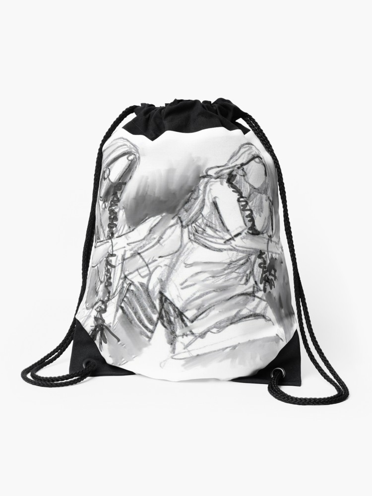 750x1000 punjabi girls gidda dancers drawstring bag