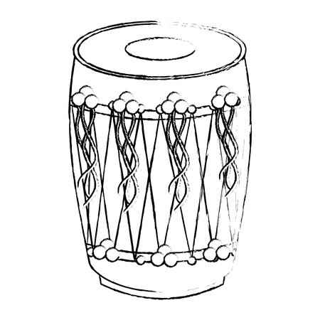 450x450 musical instrument punjabi drum dhol indian traditional vector