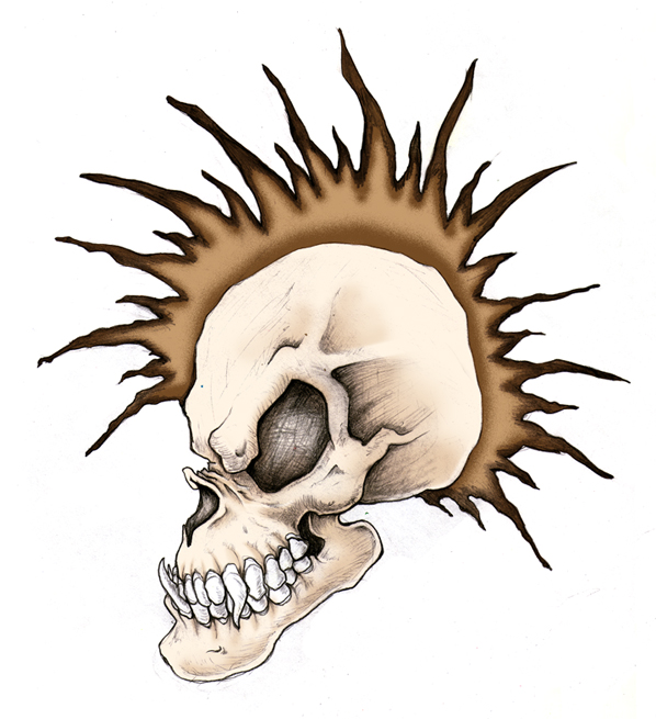 598x655 Drawings Punk Rock Zen