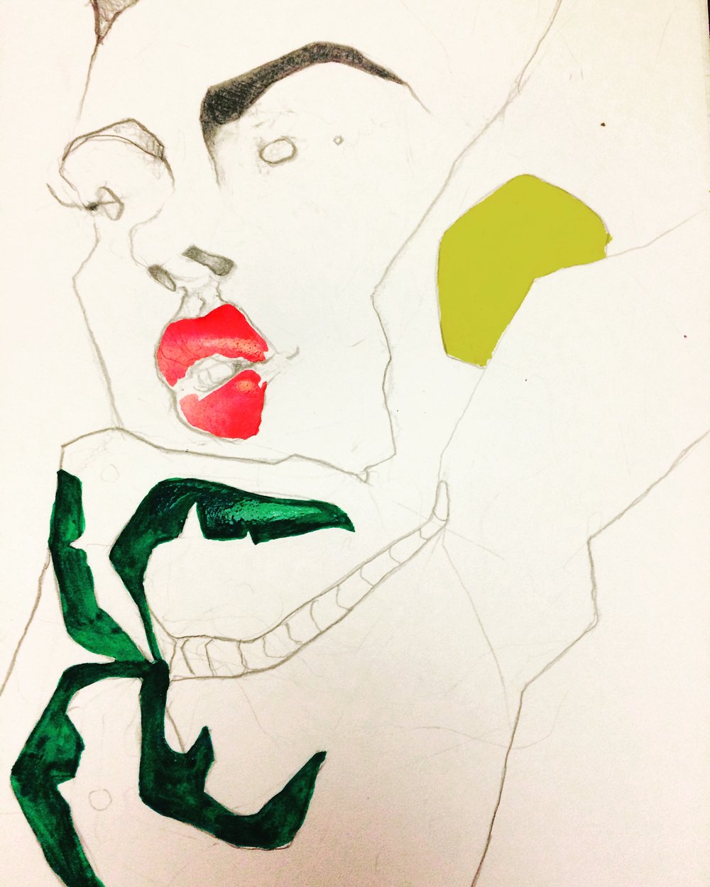 1000x1250 drawings aphrodite papadatou