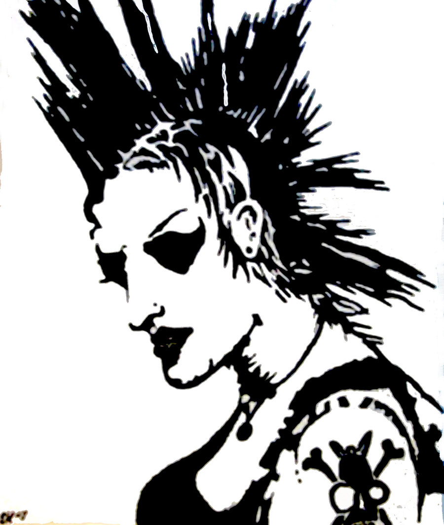 900x1065 Punk Rock Paintings