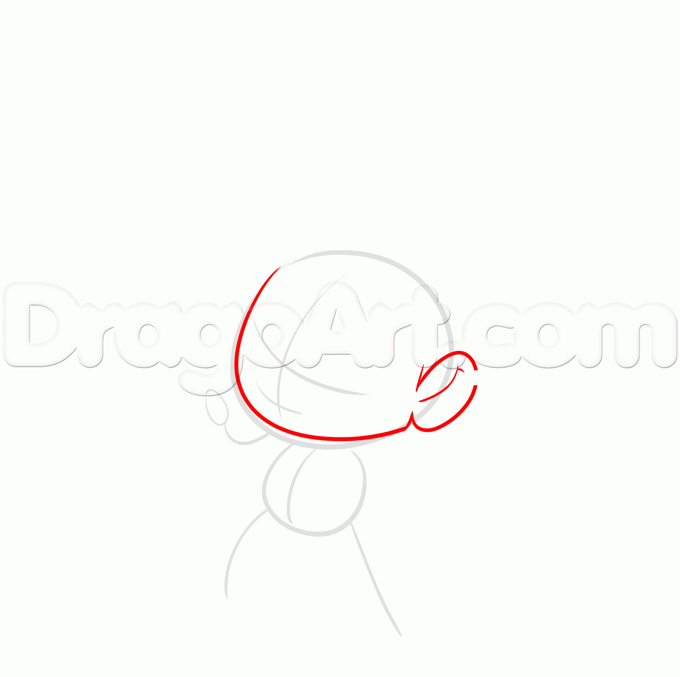 1325x1318 Draw A Punk Rock Chibi, Step