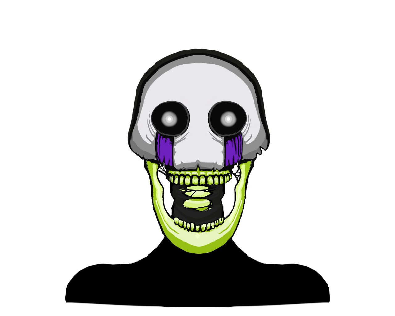 1280x1024 Spooky Puppet Drawing To Get Me Back In The Fnaf Mood