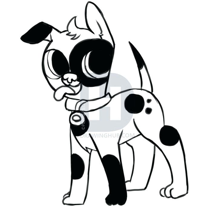 720x720 Drawing Of A Puppy Dog