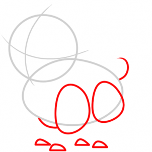 302x302 How To Draw How To Draw A Simple Puppy