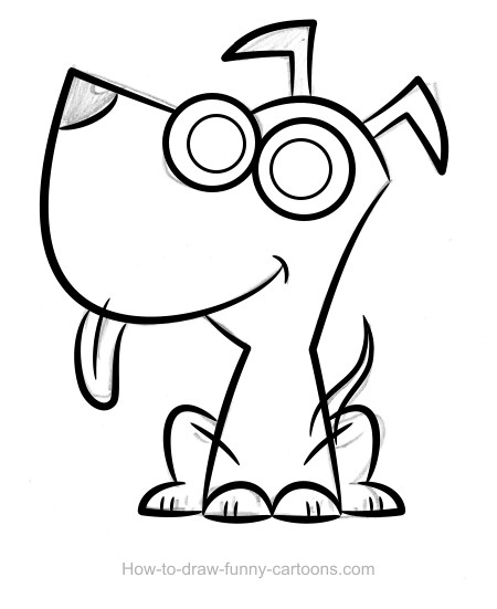 450x551 Puppy Drawing