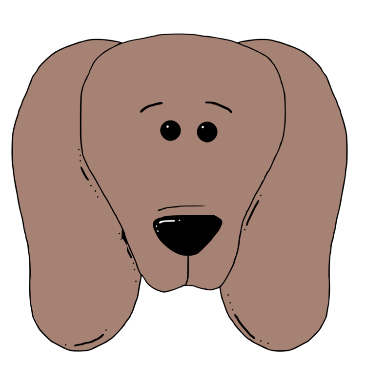 750x750 Terrier Drawing Face Transparent Png Clipart Free Download