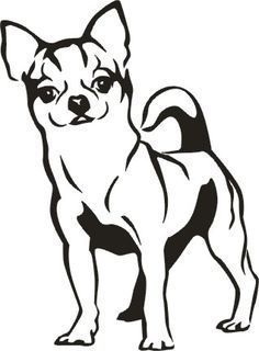 236x320 Huge Collection Of 'chihuahua Line Drawing' Download More Than