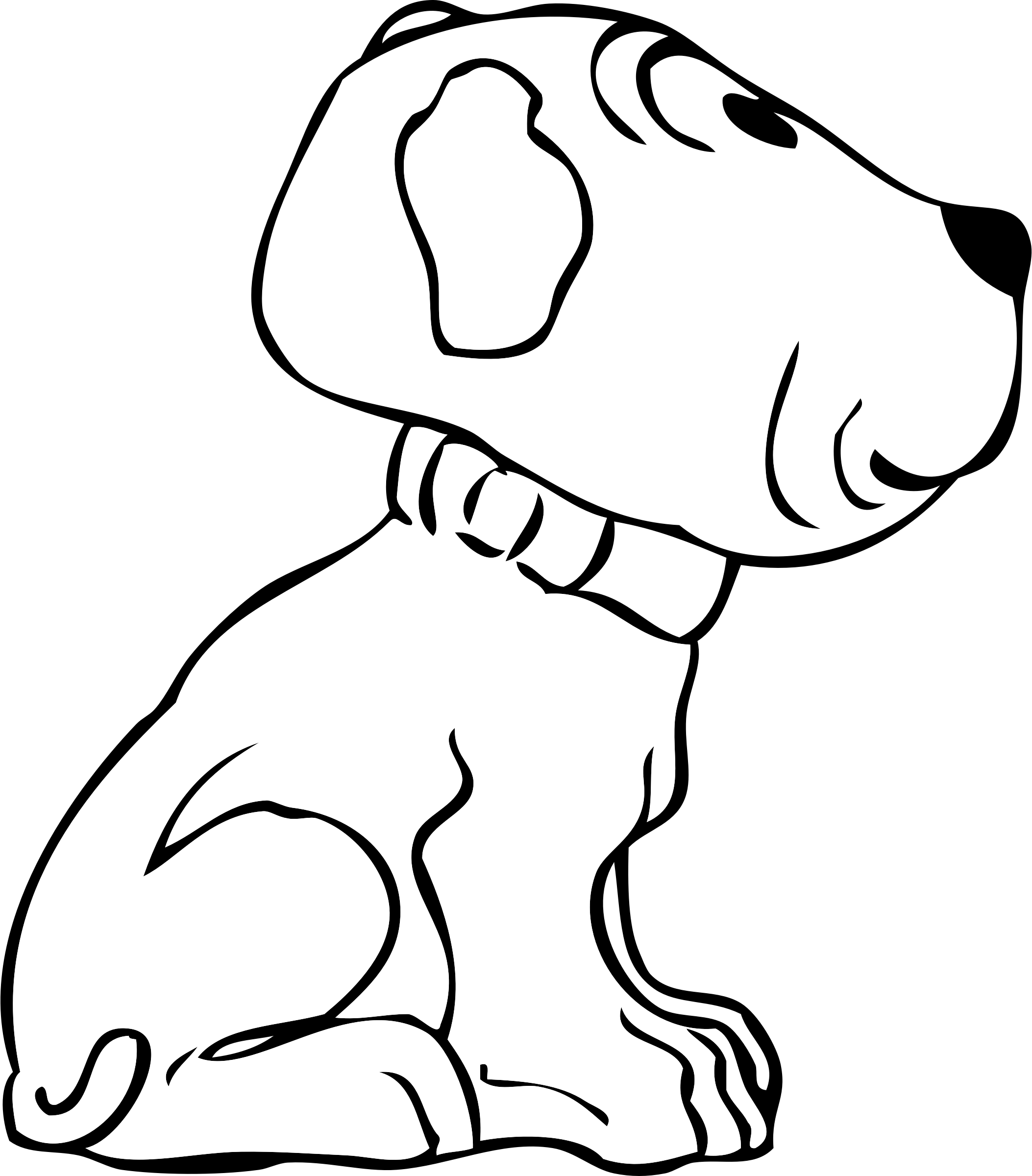 2106x2400 Drawing Puppy Nose Huge Freebie! Download For Powerpoint