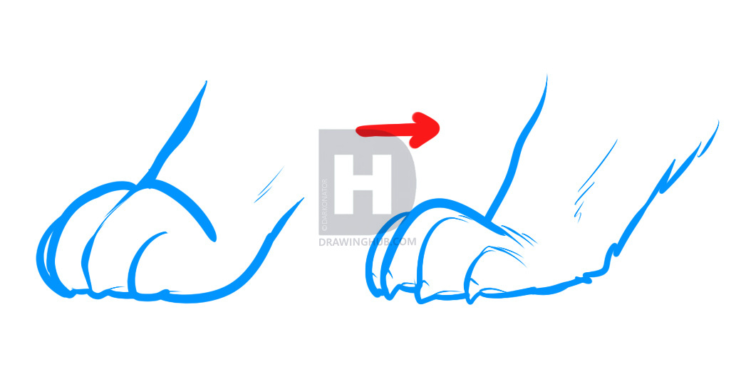 1040x546 How To Draw Wolf Pups, Wolf Puppies, Step