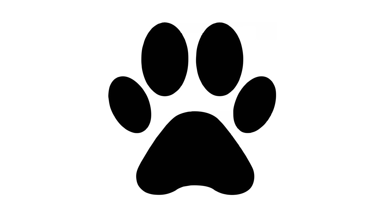 1280x720 How To Draw A Dog Paw