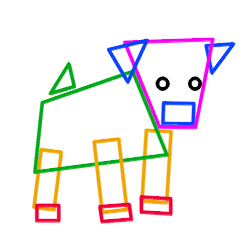 250x250 How To Draw Cartoon Puppies