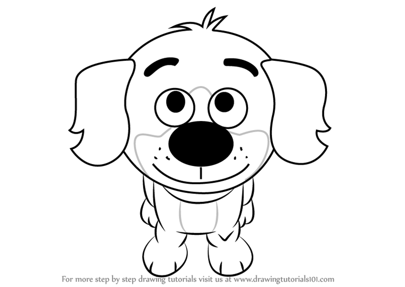 800x567 Learn How To Draw Whip From Pound Puppies