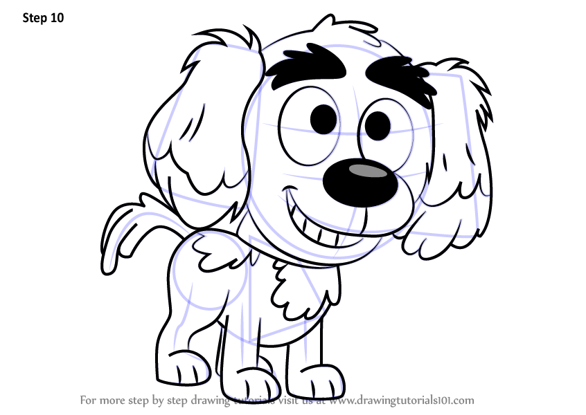 846x600 Learn How To Draw Yo Yo From Pound Puppies